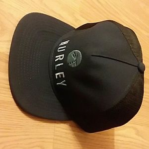 Hurley-Nike Dri Fit-Flat Billed-Snapback Hat
